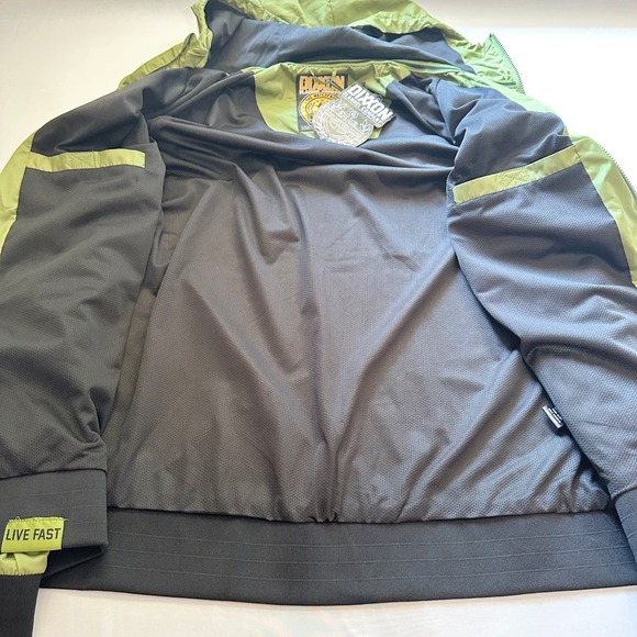 NWT DIXXON Flannel Company Mens Lightweight Zip Up Jacket XL Olive Green Outdoor - Picture 7 of 10